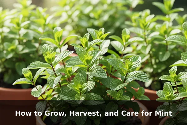 How to Grow, Harvest, and Care for Mint