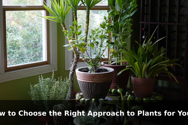 How to Choose the Right Approach to Plants for Your Goals